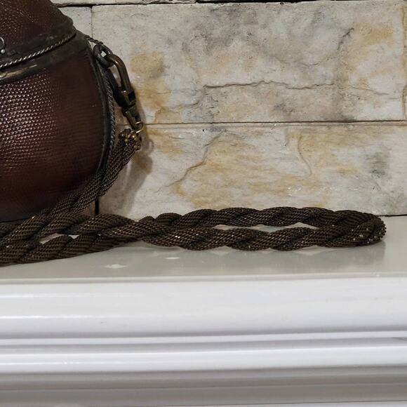 Maya Evangelista Hard Resin Cross Body Bag with Removable Beaded Strap - Picture 6 of 16